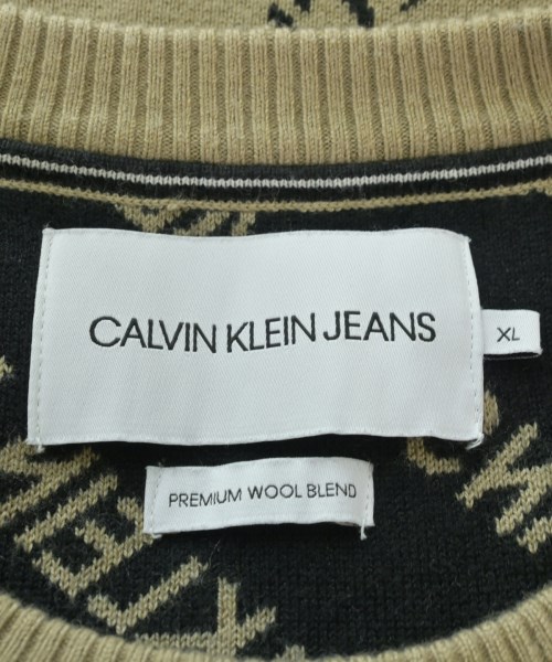 Calvin Klein Jeans（カルバンクラインジーンズ）ニット・セーター ベージュ サイズ:XL メンズ/2200670719020