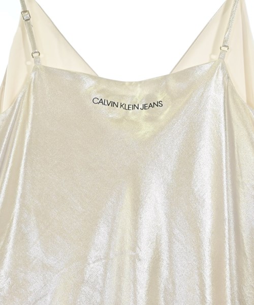 Calvin Klein Jeans（カルバンクラインジーンズ）ワンピース 白 サイズ:M レディース/2200722320129