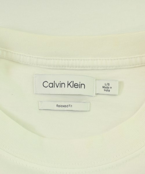 Calvin Klein Jeans（カルバンクラインジーンズ）Tシャツ・カットソー 白 サイズ:L メンズ/2200720869064