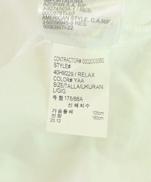 Calvin Klein Jeans（カルバンクラインジーンズ）Tシャツ・カットソー 白 サイズ:L メンズ/2200720869064