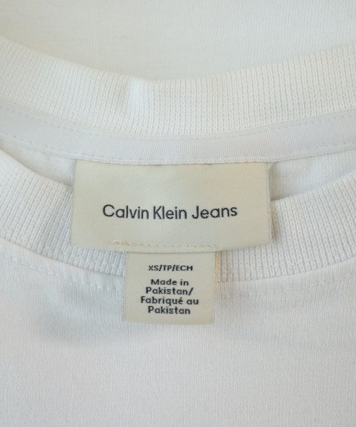 Calvin Klein Jeans（カルバンクラインジーンズ）Tシャツ・カットソー 白 サイズ:XS レディース/2200727447098