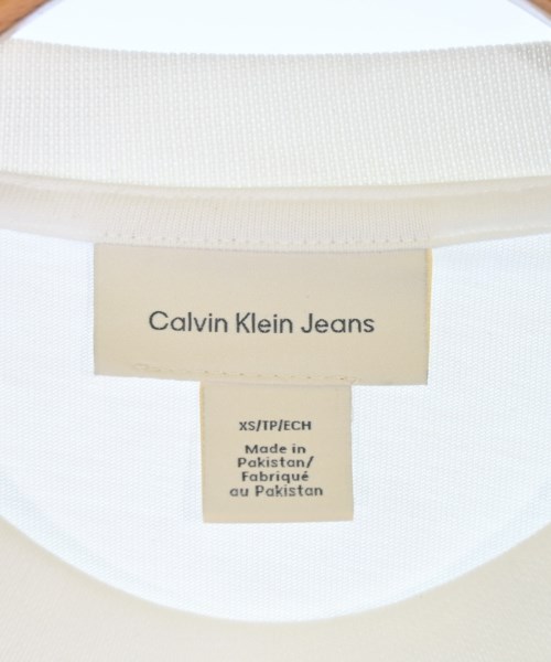 Calvin Klein Jeans（カルバンクラインジーンズ）Tシャツ・カットソー 白 サイズ:XS レディース/2200683429121