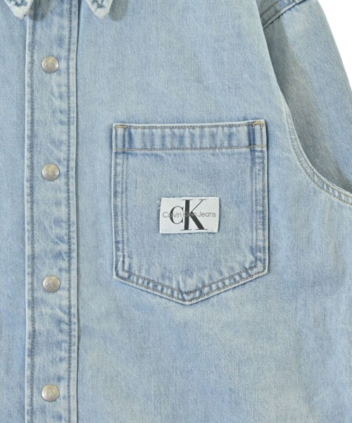 Calvin Klein Jeans（カルバンクラインジーンズ）カジュアルシャツ 青 サイズ:S レディース/2200678471050