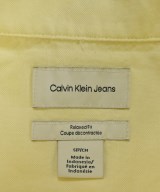 Calvin Klein Jeans（カルバンクラインジーンズ）カジュアルシャツ 黄 サイズ:S メンズ/2200685997109
