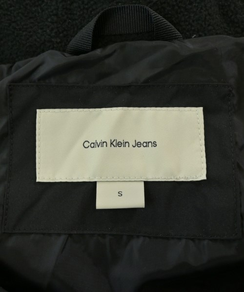 Calvin Klein Jeans（カルバンクラインジーンズ）ダウンジャケット/ダウンベスト 黒 サイズ:S メンズ/2200672945144