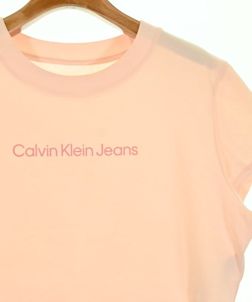 Calvin Klein Jeans（カルバンクラインジーンズ）Tシャツ・カットソー ピンク サイズ:L レディース/2200690321067