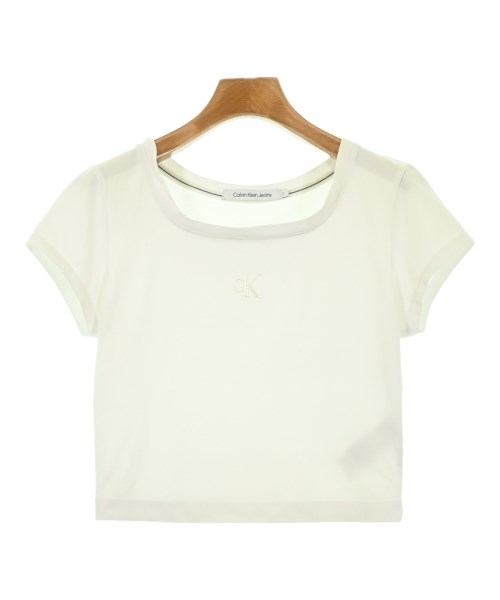 Calvin Klein Jeans(カルバンクラインジーンズ)Tシャツ・カットソー 白 サイズ:S/2200691986043