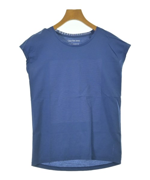Calvin Klein Jeans(カルバンクラインジーンズ)ノースリーブ 青 サイズ:XS/2200693167013