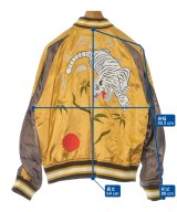 ANREALAGE（アンリアレイジ）スタジャン 茶 サイズ:48(L位) メンズ/2200631955047