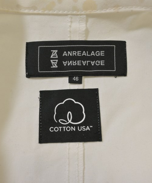 ANREALAGE（アンリアレイジ）その他 白 サイズ:46(M位) メンズ/2200633784010