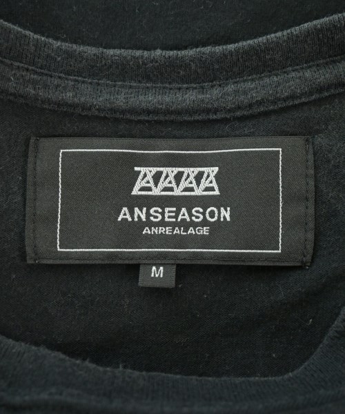 ANREALAGE（アンリアレイジ）Tシャツ・カットソー 黒 サイズ:M メンズ/2200612462038