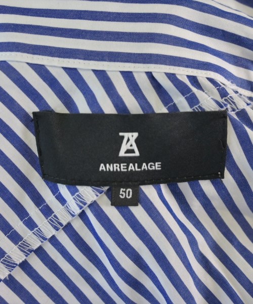 ANREALAGE（アンリアレイジ）カジュアルシャツ 青 サイズ:50(XL位) メンズ/2200617499053