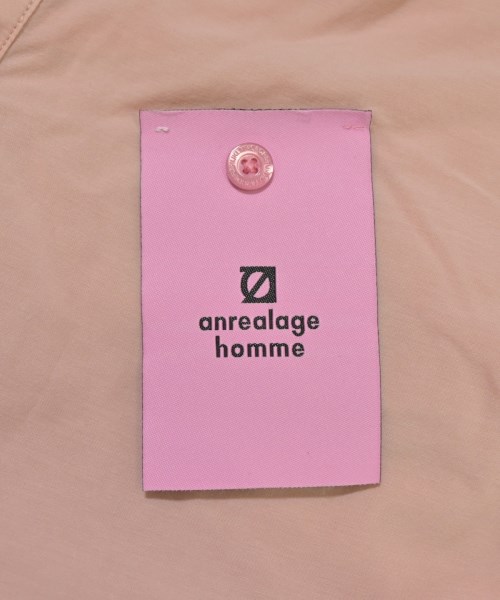 ANREALAGE（アンリアレイジ）カジュアルシャツ ピンク サイズ:46(M位) メンズ/2200673700056