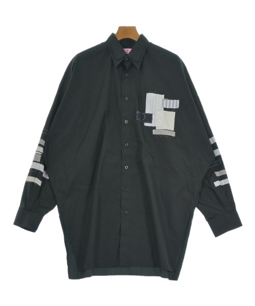 ANREALAGE(アンリアレイジ)カジュアルシャツ 黒 サイズ:48(L位)/2200673700087