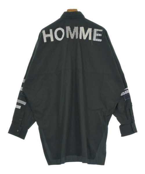 ANREALAGE（アンリアレイジ）カジュアルシャツ 黒 サイズ:48(L位) メンズ/2200673700087