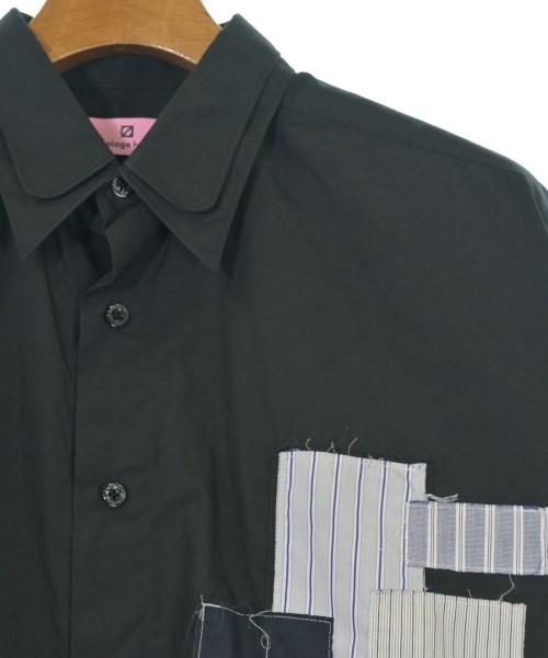 ANREALAGE（アンリアレイジ）カジュアルシャツ 黒 サイズ:48(L位) メンズ/2200673700087