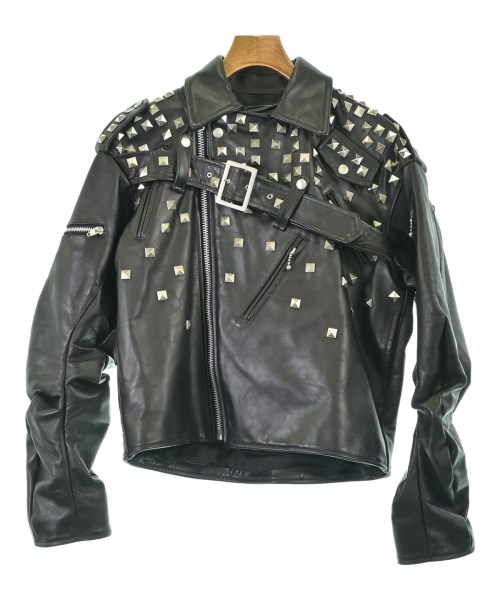 ANREALAGE(アンリアレイジ)ライダース 黒 サイズ:38(M位)/2200676281019