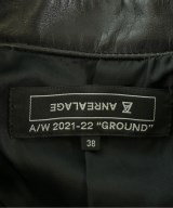 ANREALAGE（アンリアレイジ）ライダース 黒 サイズ:38(M位) メンズ/2200676281019