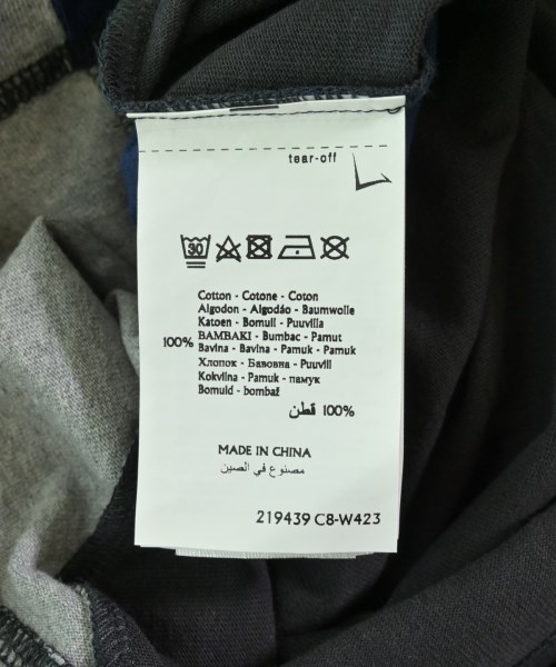 ANREALAGE（アンリアレイジ）Tシャツ・カットソー 紺 サイズ:L メンズ/2200696452031