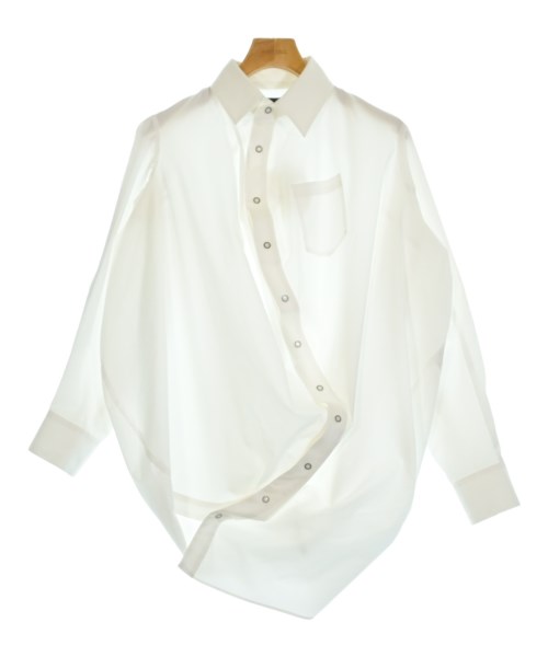 ANREALAGE(アンリアレイジ)カジュアルシャツ 白 サイズ:48(L位)/2200648936534