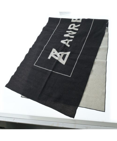 ANREALAGE(アンリアレイジ)ストール 黒 サイズ:-/2200661086049