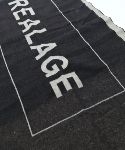 ANREALAGE（アンリアレイジ）ストール 黒 サイズ:- メンズ/2200661086049