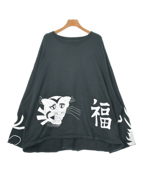 ANREALAGE(アンリアレイジ)Tシャツ・カットソー 黒 サイズ:M/2200645350050