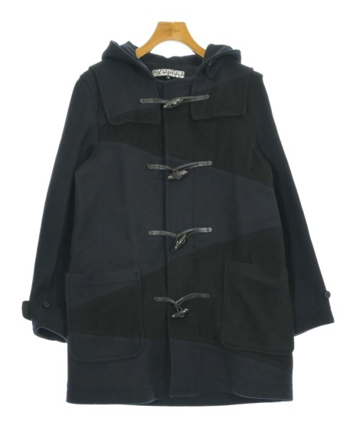 ANREALAGE(アンリアレイジ)ダッフルコート 紺 サイズ:46(M位)/2200664251017