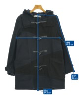 ANREALAGE（アンリアレイジ）ダッフルコート 紺 サイズ:46(M位) メンズ/2200664251017