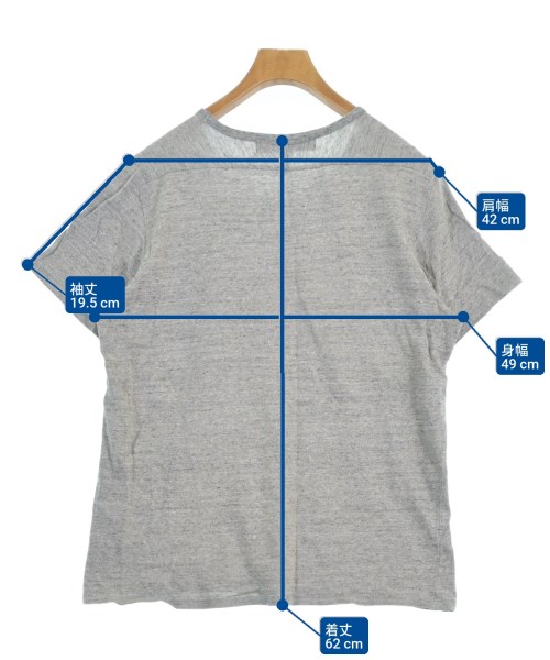 ANREALAGE（アンリアレイジ）Tシャツ・カットソー グレー サイズ:48(L位) メンズ/2200684893020