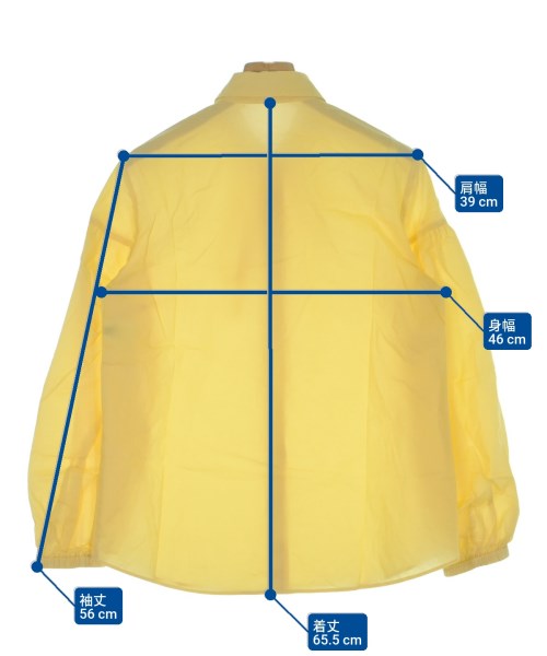 allureville（アルアバイル）ブラウス 黄 サイズ:2(M位) レディース/2200621022087