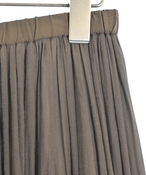 allureville（アルアバイル）ロング・マキシ丈スカート 茶 サイズ:2(M位) レディース/2200631397144