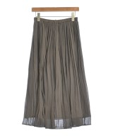 allureville（アルアバイル）ロング・マキシ丈スカート 茶 サイズ:2(M位) レディース/2200631397144