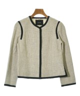 allureville（アルアバイル）ノーカラージャケット ベージュ サイズ:2(M位) レディース/2200633300074