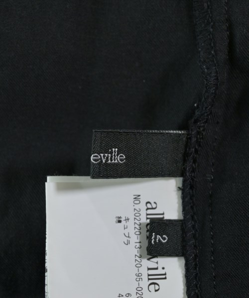 allureville（アルアバイル）カジュアルシャツ 黒 サイズ:2(M位) レディース/2200628173010