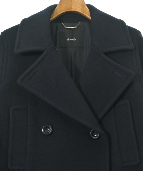 allureville（アルアバイル）ピーコート 紺 サイズ:2(M位) レディース/2200626344016