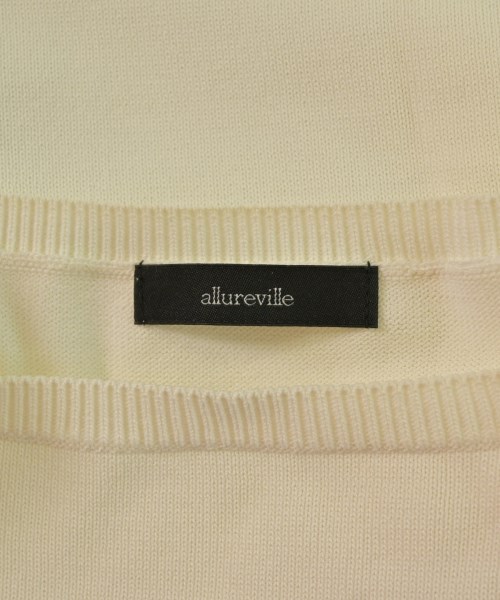 allureville（アルアバイル）ニット・セーター 白 サイズ:2(M位) レディース/2200637196048