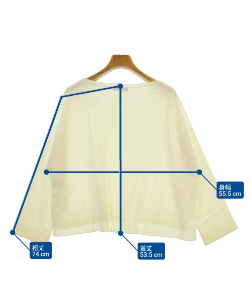 allureville（アルアバイル）ニット・セーター 白 サイズ:2(M位) レディース/2200637196048