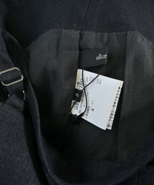 allureville（アルアバイル）オールインワン/サロペット 黒 サイズ:2(M位) レディース/2200629730175