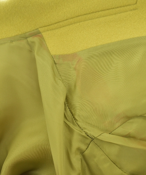 allureville（アルアバイル）チェスターコート 黄 サイズ:2(M位) レディース/2200642011015