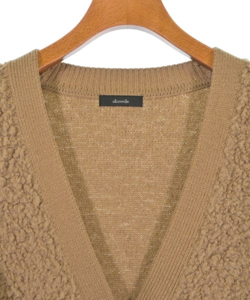 allureville（アルアバイル）カーディガン 茶 サイズ:2(M位) レディース/2200630400111