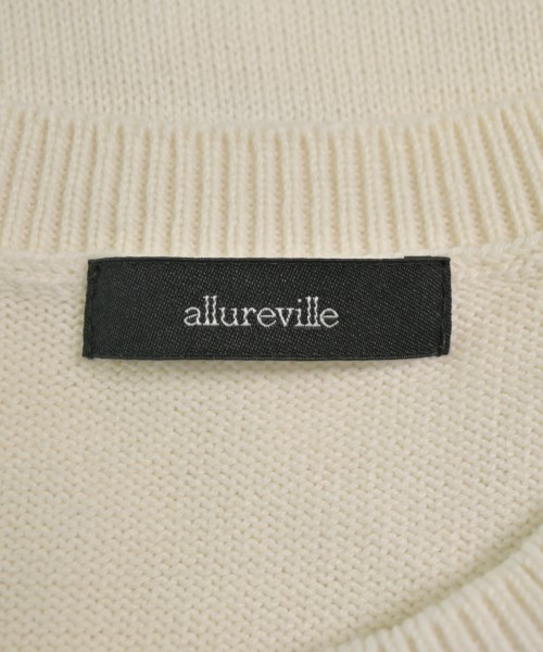 allureville（アルアバイル）ベスト/ノースリーブ 白 サイズ:2(M位) レディース/2200632651016