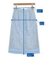 allureville（アルアバイル）ロング・マキシ丈スカート 青 サイズ:2(M位) レディース/2200642827043