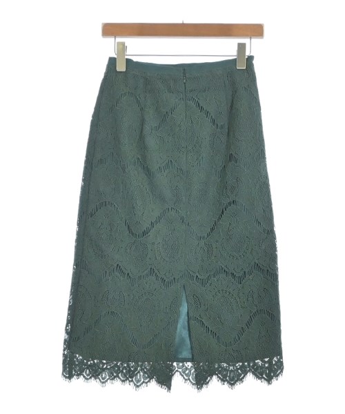 allureville（アルアバイル）ロング・マキシ丈スカート 緑 サイズ:2(M位) レディース/2200642827050