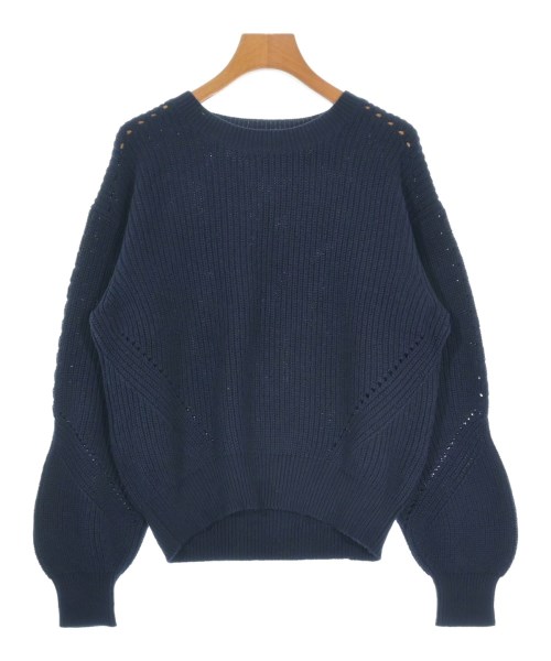 allureville(アルアバイル)ニット・セーター 紺 サイズ:2(M位)/2200632050116