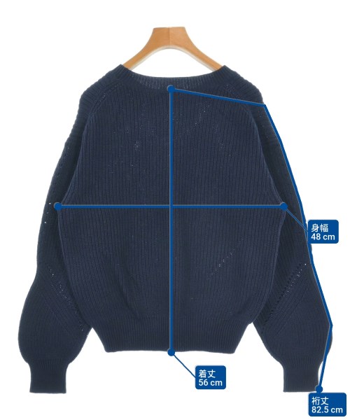 allureville（アルアバイル）ニット・セーター 紺 サイズ:2(M位) レディース/2200632050116
