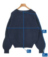 allureville（アルアバイル）ニット・セーター 紺 サイズ:2(M位) レディース/2200632050116
