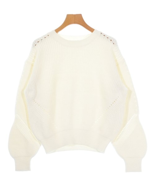 allureville(アルアバイル)ニット・セーター 白 サイズ:2(M位)/2200632050123