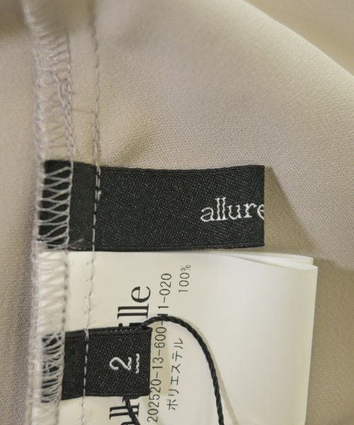 allureville（アルアバイル）ベスト グレー サイズ:2(M位) レディース/2200608716121