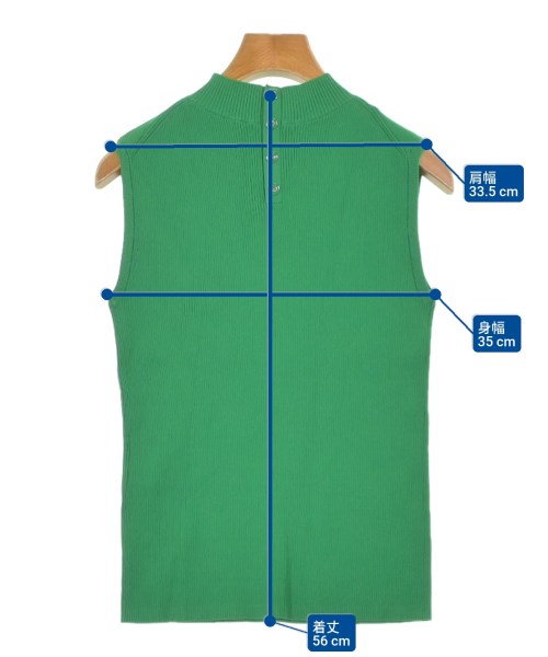 allureville（アルアバイル）ニット・セーター 緑 サイズ:2(M位) レディース/2200613118101